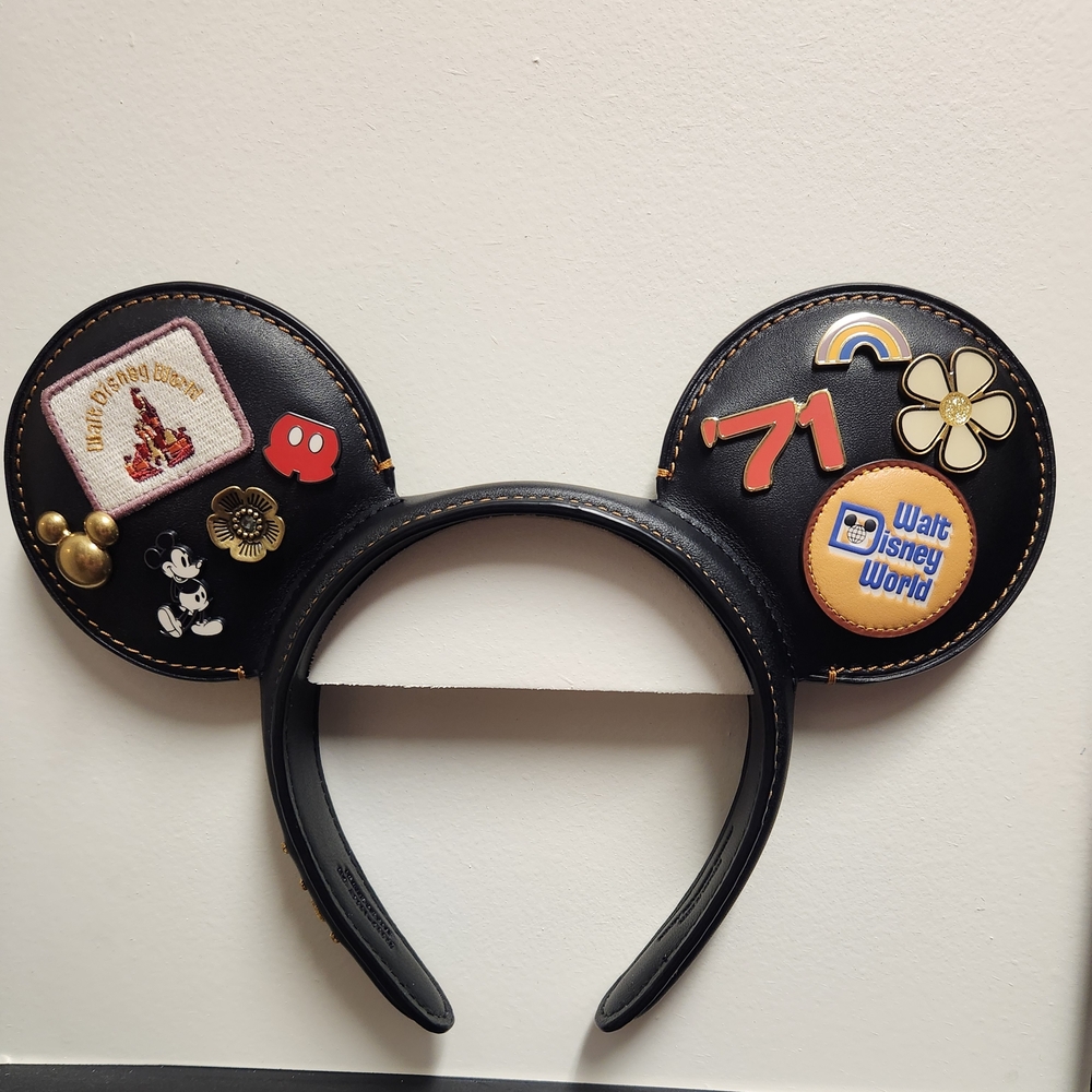 Mickey Coach Ears, Black/ Disney Parks Exclusive 50th Anniversary Dis World NWOT